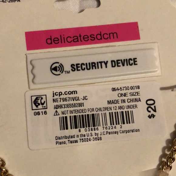 NWT ~ MIXIT DELICATES ~ PASTEL FLOWERS DESIGN WITH RHINESTONES - Picture 3 of 3